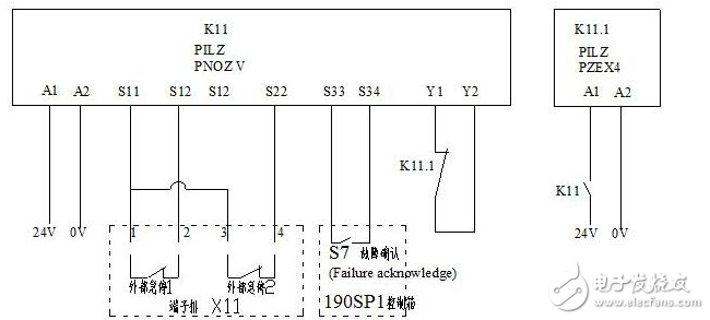 安全繼電器工作原理、接線圖、使用方法